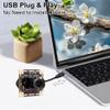 ALPCAM 1080P USB Camera Module for Raspberry Pi, 2MP 30FPS CMOS IMX323 Low Light Webcam with 3.6mm Lens, Industrial Lightburn Camera Board for Windows Linux Mac OS view 4