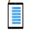 for Onn 100044018G 2APUQW829K Screen Replacement for Onn 100044018P 8 inch Black Tablet Capacitive Touch Screen Digitizer Sensor External Glass Panel 51pins Repair Parts Kit (LCD not Include) view 2