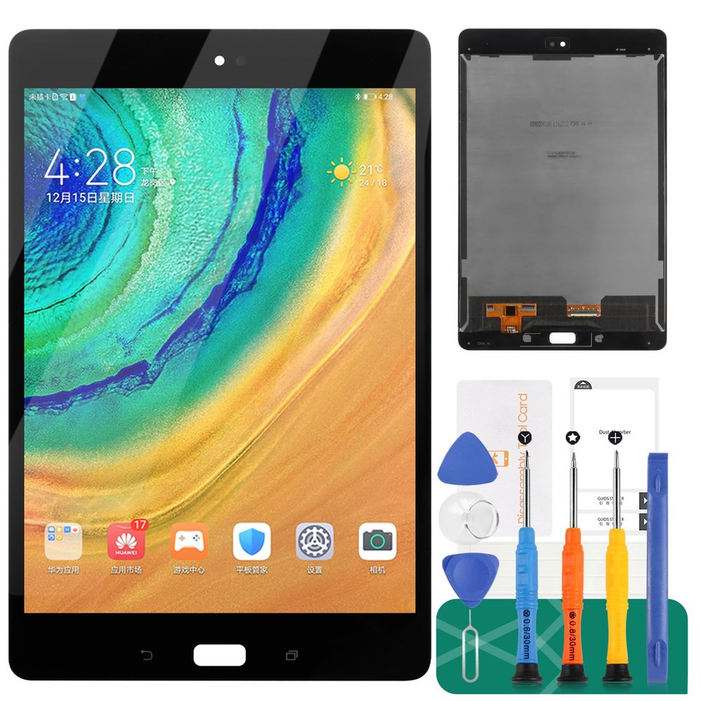 for asus zenpad z8s Screen Replacement for ZT582KL P00J Verizon for ZenPad Z8 2017 7.9 inch LCD Display Touch Screen Digitizer Glass Assembly Repair Parts(Color: Black)