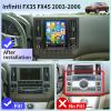 Car Radio for Infiniti FX35 FX45 2003 2004 2005 2006 Stereo Replacement Android 12 Radio with Carplay Android Auto Upgrade 9.7 Inch IPS Screen Bluetooth Car Radio Support SWC DSP RDS 4G WiFi view 2