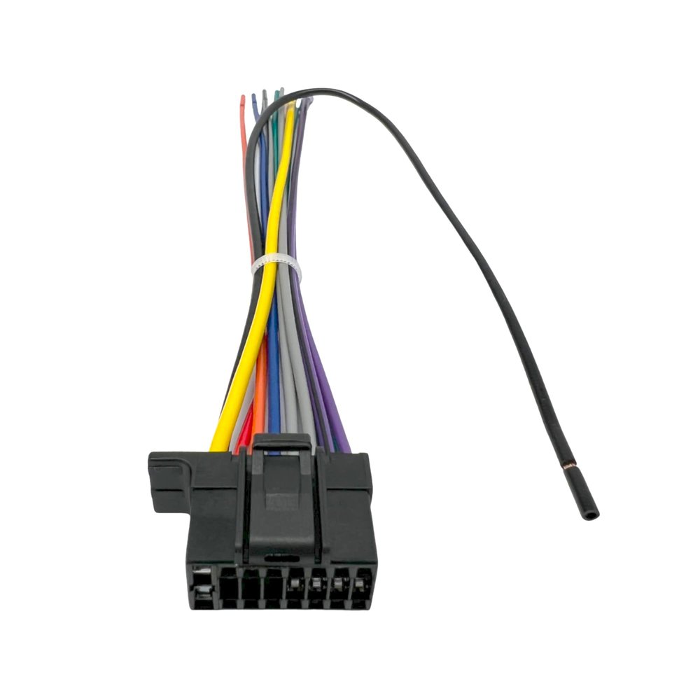 Wire Harness Replacement for Sony Car Stereo MEXN4300BT MEXN5200BT DSXM55BT MEXN4300BT DSXM55BT MEXN5200BT CDXGT57UPW DSXM80 DXSM5511BT MEXN4380BT MEXN5000BT MEXN5100BT MEXN5300BT WX920BT