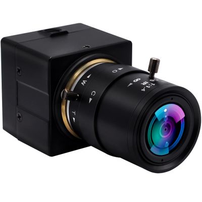 ALPCAM 8MP USB Camera, Manual Focus Webcam with 2.8-12mm Varifocal Lens, UHD 32642448, IMX179 Sensor, Supports OPENCV, Windows/Linux/Android/Raspberry Pi for Machine Vision
