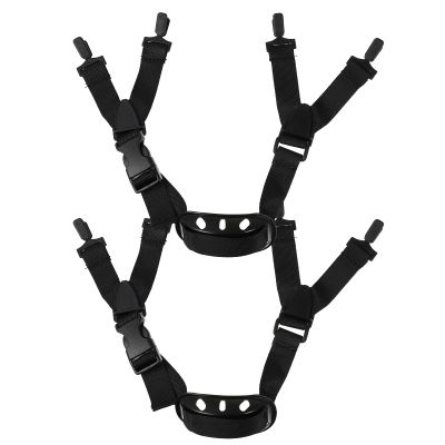 2pcs Chin Strap for Hard Hats Comfortable Helmet Attachment Elastic Design Random Color for Construction Safety and Security Use