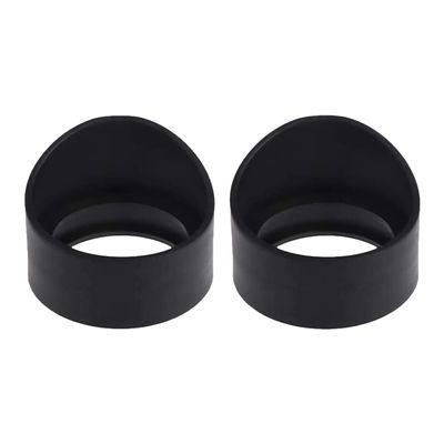 2pcs Rubber Cups Protective Eyepiece Guards for Microscopes Inner for Stereo and Wide Angle Microscopes Eye