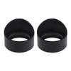 2pcs Rubber Cups Protective Eyepiece Guards for Microscopes Inner for Stereo and Wide Angle Microscopes Eye view 1