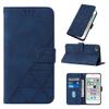 COTDINFOR Wallet Case for Touch 7, Touch 5 Case with Card Holder Leather with Kickstand Magnetic Flip Shockproof Protective Case Compatible with iPod Touch 7/6 / 5 Blue YB view 1