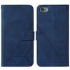 COTDINFOR Wallet Case for Touch 7, Touch 5 Case with Card Holder Leather with Kickstand Magnetic Flip Shockproof Protective Case Compatible with iPod Touch 7/6 / 5 Blue YB view 3