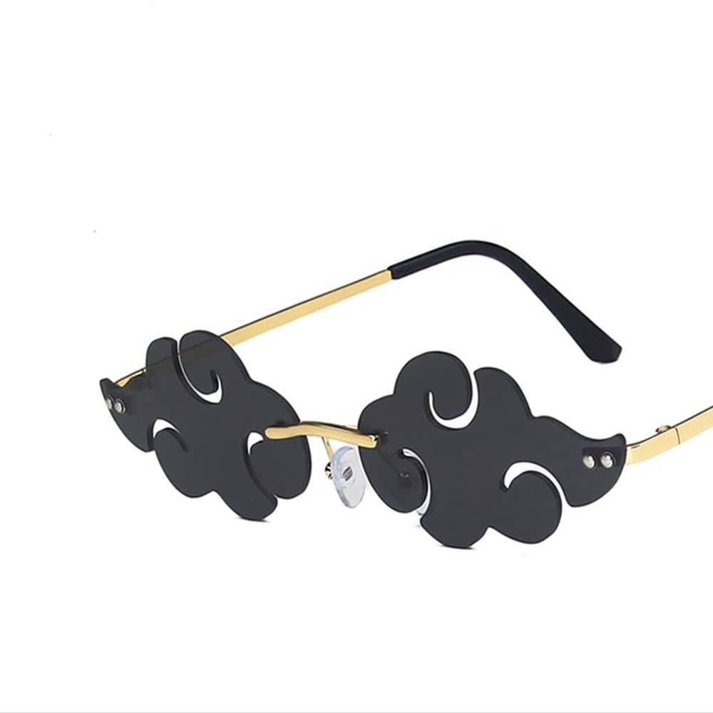 Black Cloud Anime Glasses