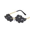 Black Cloud Anime Glasses view 1