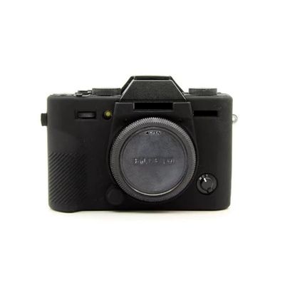 Camera Case Bag Soft Silicone Black Shockproof Armor Skin Body Cover Protector for Fujifilm X-T10 mirrorless camera