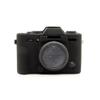 Camera Case Bag Soft Silicone Black Shockproof Armor Skin Body Cover Protector for Fujifilm X-T10 mirrorless camera view 1