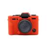 Camera Case Bag Soft Silicone Red Shockproof Armor Skin Body Cover Protector for Fujifilm X-T10 mirrorless camera view 1