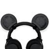 BeamTeam3D Mouse Ears for Headphones - Adorable Mouse Headphones Attachment in Various Colors with Self Fastener - Mouse Ears for Gamers and Streamers (Sparkle Black) view 1