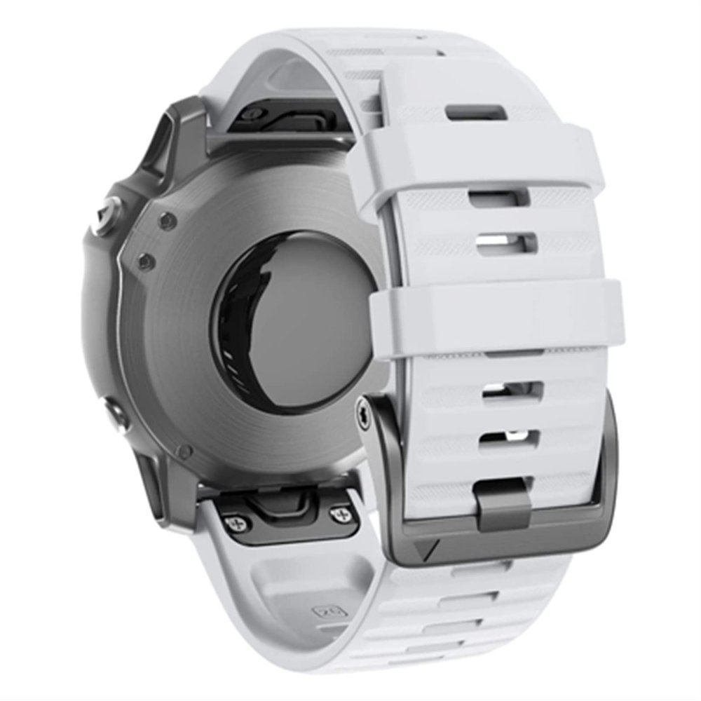 20 22 26mm Quick Release Strap For Fenix 7 7X 7S Smart Watch Band Wirstband Strap (Color : White, Size : 20mm Fenix 7S)