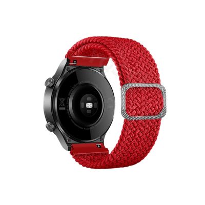 Elastic Nylon Watchbands QuickFit Straps for Garmin Fenix 7 7X 6 6X Pro 5X 5 3HR 935 945 EPIX Smart Watch Bands 22 26mm Bracelet (Color : Red, Size : 22mm Fenix 5 6 935)