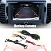 X AUTOHAUX HD Backup Camera for Trucks License Plate Backup Camera for Car Waterproof 170 Degree Wide View Angle Rear View Camera view 2