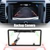 X AUTOHAUX HD Backup Camera for Trucks License Plate Backup Camera for Car Waterproof Infrared Night Vision 170 Degree Wide View Angle Rear View Camera view 2