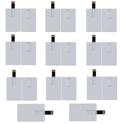 lcwamy 4GB Credit Card Flash USB 100 Pack USB Flash Drives Bulk Wholesale Thumb Drive Pack USB Flash Drive Pen Drive USB Memory Stick USB2.0 Flash Drive 4GB 100 Pack (White, Customized Logo)