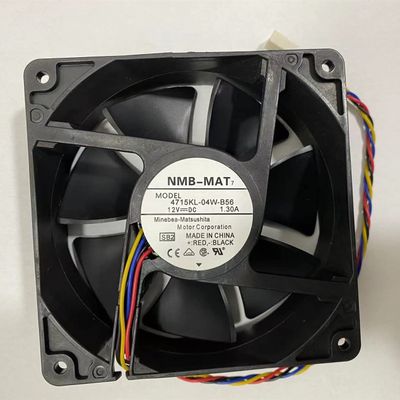 for 4715KL-04W-B56 Fan 12V 1.30A 12CM 4-Wire DC Cooling Fan
