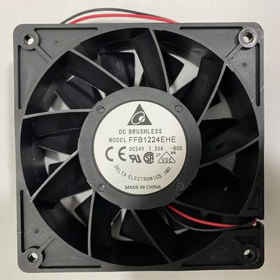 for PFB1224EHE Fan 24V 1.50A 12CM 2-Wire DC Cooling Fan