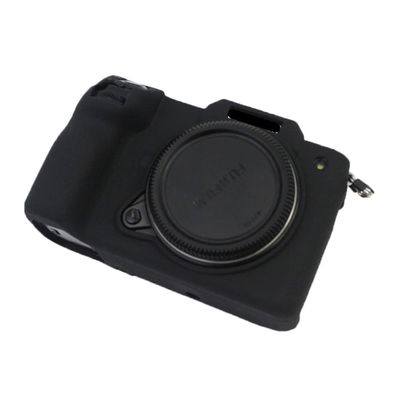Camera Case Bag Black Soft Silicone Armor Skin Body Cover Protector for Fujifilm GFX 100S camera