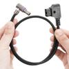 2-Pin Right-Angled to D-tap/P-tap Power Cable for Teradek/SMALLHD/ARRI/RED/TILTA/Paralinx/Preston/Hollywood/Switronix/Panasonic 17.3 inches view 2