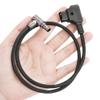 2-Pin Right-Angled to D-tap/P-tap Power Cable for Teradek/SMALLHD/ARRI/RED/TILTA/Paralinx/Preston/Hollywood/Switronix/Panasonic 17.3 inches view 3