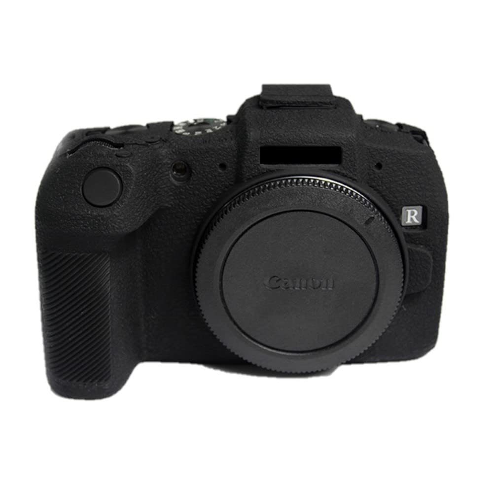 Camera Case Bag Soft Silicone Black Shockproof Armor Skin Body Cover Protector for Canon EOS RP Mirrorless Camera