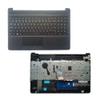 AKGIFT Laptop English Keyboard Compatible for HP 15S-DU 15S-DY 15-DW TPN-C139 15-dw0046nr 15-DW0446NZ US Layout Keyboard with Palmrest Cover Backlit (with TouchPad) view 1