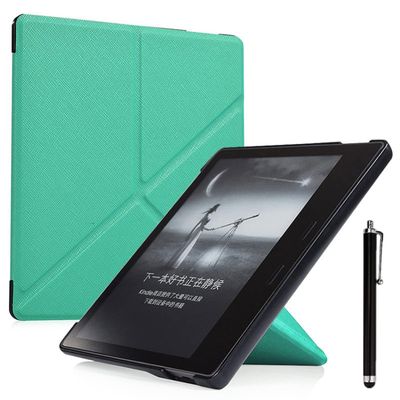 7" Foldable Stand Case Designed for Kindle Oasis (10th Gen, Released 2019 & 9th Gen, Released 2017) Stand Cover with Auto Wake/Sleep and Stylus