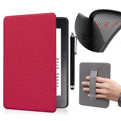 6" Soft Protective Case for Kindle Paperwhite 5th, 6th and 7th, (Model EY21 & DP75SDI) with Auto Wake/Sleep and Hand Strap