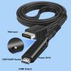 Wiistar PS2 to HDMI Converter Adapter PS2 HDMI Cable 1m/3.2ft Video Converter for HDTV HDMI Monitor Supports All PS 2 Display Modes view 3