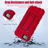 ZoneFoker for iPod Touch 7th Generation Case, iPod Touch 6th / 5th Generation Case Heavy Duty Shockproof Rugged Cover for Apple iPod Touch 7/6/5 Generation Case Red view 3