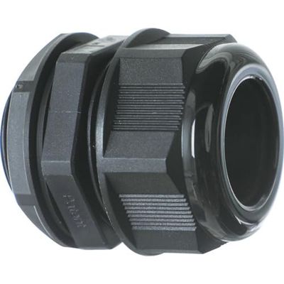 TRUSCO Nylon Cable Ground Compatible Cable 25~31 mm, 1 Black / 65-2670-10