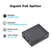 REVODATA Gigabit POE Splitter 5V 4A POE to 5.5x2.1mm DC and RJ45 Adapter Splitter IEEE 802.3af/at Standard Compliant 10,100,1000Mbps Power Over Ethernet Splitter Adapter for PTZ IP Cameras view 2