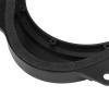 Acouto Speaker Adapter Bracket Ring, 2pcs 6.5inch Black Door Speaker Adapter Spacer Rings with 2 Wire Harness for Levin(6X9) view 2