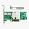 10Gb Network Card Single SFP+ Port PCIE x8 Ethernet Converged Server Adapter NIC Compatible Intel X520-DA1 82599EN Chip Support Windows 7/8/10/11/Visa,Server/Linux/VMware view 1