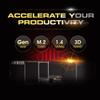 Silicon Power 500GB UD90 NVMe 4.0 Gen4 PCIe M.2 SSD R/W up to 5,000/2,700 MB/s (SP500GBP44UD9005) view 4