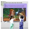 CUNIO TV Matte Anti Glare Screen Protector, Anti-Blue Light Anti Scratch LCD Display Protector Film, Reduce Eye Fatigue Film, for LED OLED & QLED 4K HDTV / 50in 1095x616mm view 4