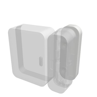 Magnet Riser Compatible with SimpliSafe | Alarm Contact Spacer with 3M Adhesive | Alarm Riser - Sensor/Magnet Not Included (1 Pack - 1/4 inch)