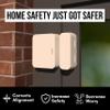 Magnet Riser Compatible with SimpliSafe | Alarm Contact Spacer with 3M Adhesive | Alarm Riser - Sensor/Magnet Not Included (1 Pack - 1/4 inch) view 2