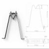 CeKay Heavy Duty Wall Mount 5 1/2" Stand Off Wall Mast Mount view 4