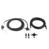 EVGATSAUTO for NMEA2000 Starter Kit, ABS IP67 for NMEA 2000 Backbone Cables T Connector Power Cable Male Female Resistor 3 Port Adapter for Networks view 1