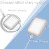 13in1 Clear AirPod Case Cover Accessories Set Kit, TPU Soft Silicone Protective Case for Apple AirPod 1st/2nd Generation Charging Case with Keychain Compatible with Apple AirPod 2 Case Transparent view 3