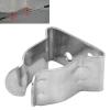 Aramox Marine Hook Spring Clamp,Stainless Steel Spring Clamps Holder Bracket Clip Adjustable Spring Clamp Silver for Boat Yacht Canoes Accessories(2938S) view 3