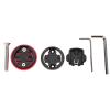 Pilipane Bikes Stem Top hat Computer Stopwatch Mount Holder, Adjust Out Front Computer Mount, with Adapter Wrenches Longer Screw for Garmin/Bryton/Cateye(Red), Adjust Out Front Computer Mount, Bicycl view 1