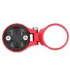 Aluminium Alloy Cycling Odometer Extension Mount Bike Computer Adjustable Holder Accessory for Garmin or Bryton (For Garmin-Red),Bike Computer Mount, Bike Computer Mount, Aluminium Alloy Cycling view 1