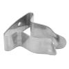 Aramox Marine Hook Spring Clamp, Stainless Steel Spring Clamps Holder Bracket Clip Adjustable Spring Clamp Silver for Boat Yacht Canoes Accessories(2939S) view 1