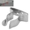 Aramox Marine Hook Spring Clamp, Stainless Steel Spring Clamps Holder Bracket Clip Adjustable Spring Clamp Silver for Boat Yacht Canoes Accessories(2939S) view 3