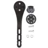 bikes Computer Stem Top hat Mount Holder , bikes Stem Top hat Computer Stopwatch Mount Holder , bikes Computer Mount , with Adapter Wrenches longer Screw Pads for Garmin/Bryton view 1